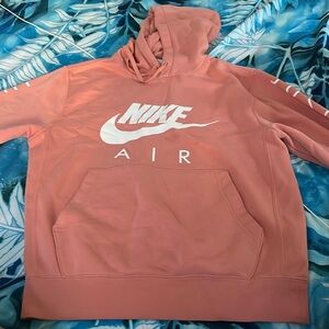 Nike sweatshirt orange size small